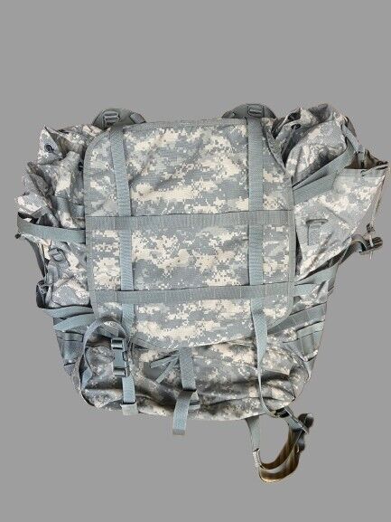 Vintage US Army Large Rucksack, Complete Frame, Pouches, Straps MOLLE II