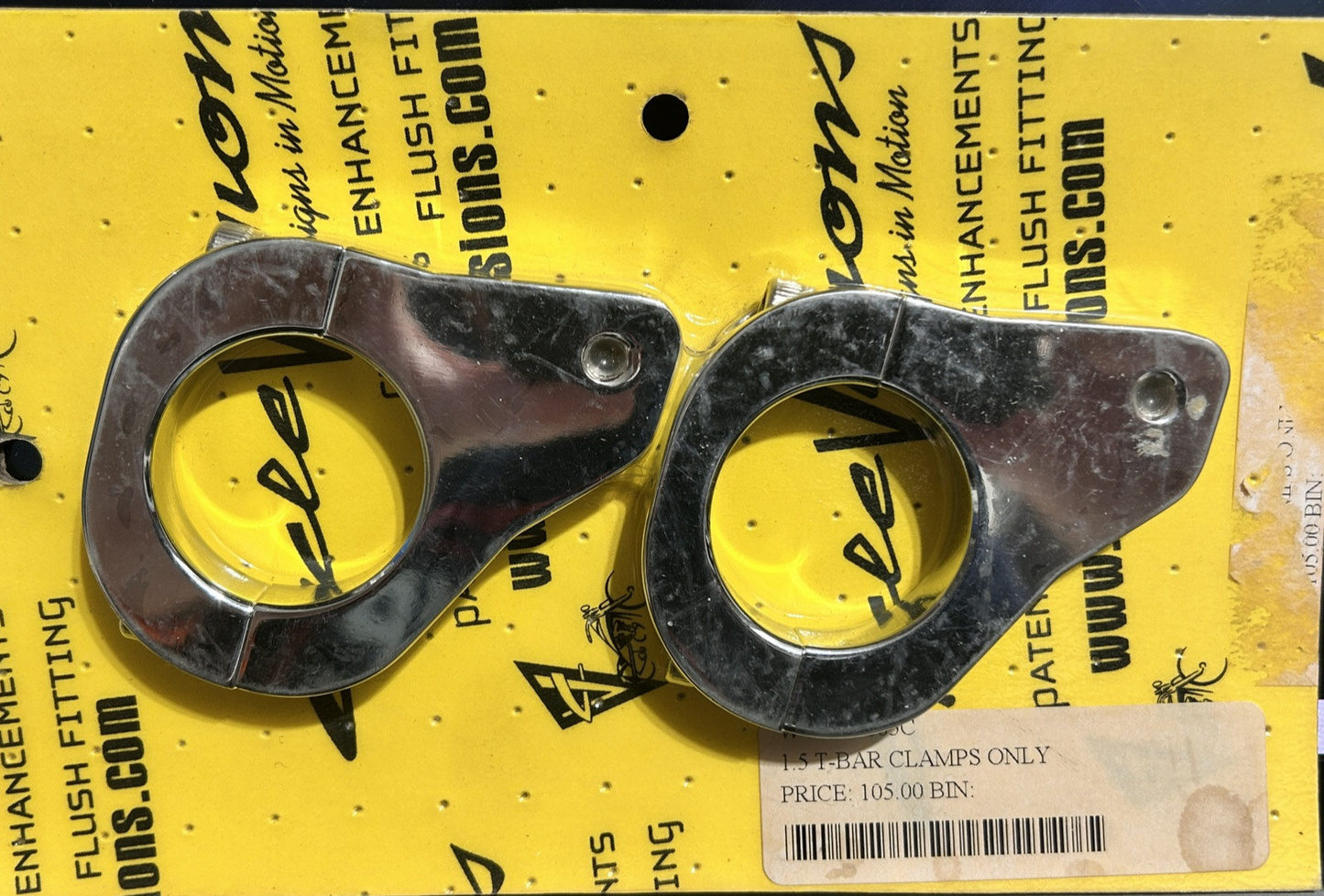 New Cycle Visions 1.5 T-Bar Clamps Only, WVP401085C