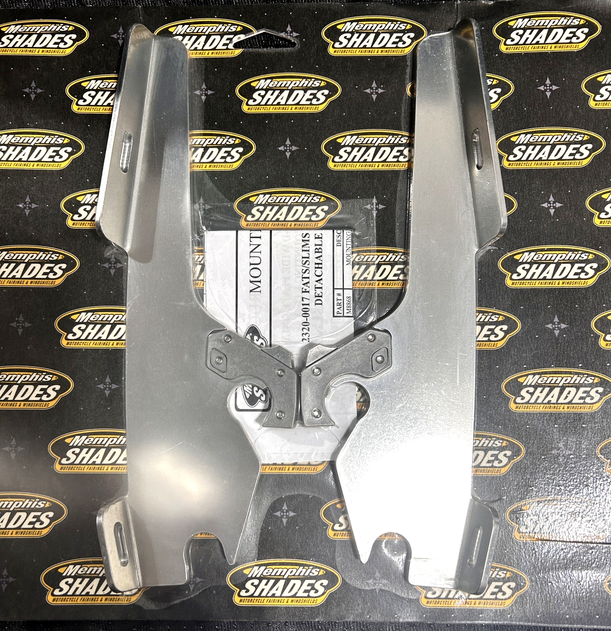 New Memphis Shades "Plates Only" Fats/Slims for HD Wide, 2320-0014