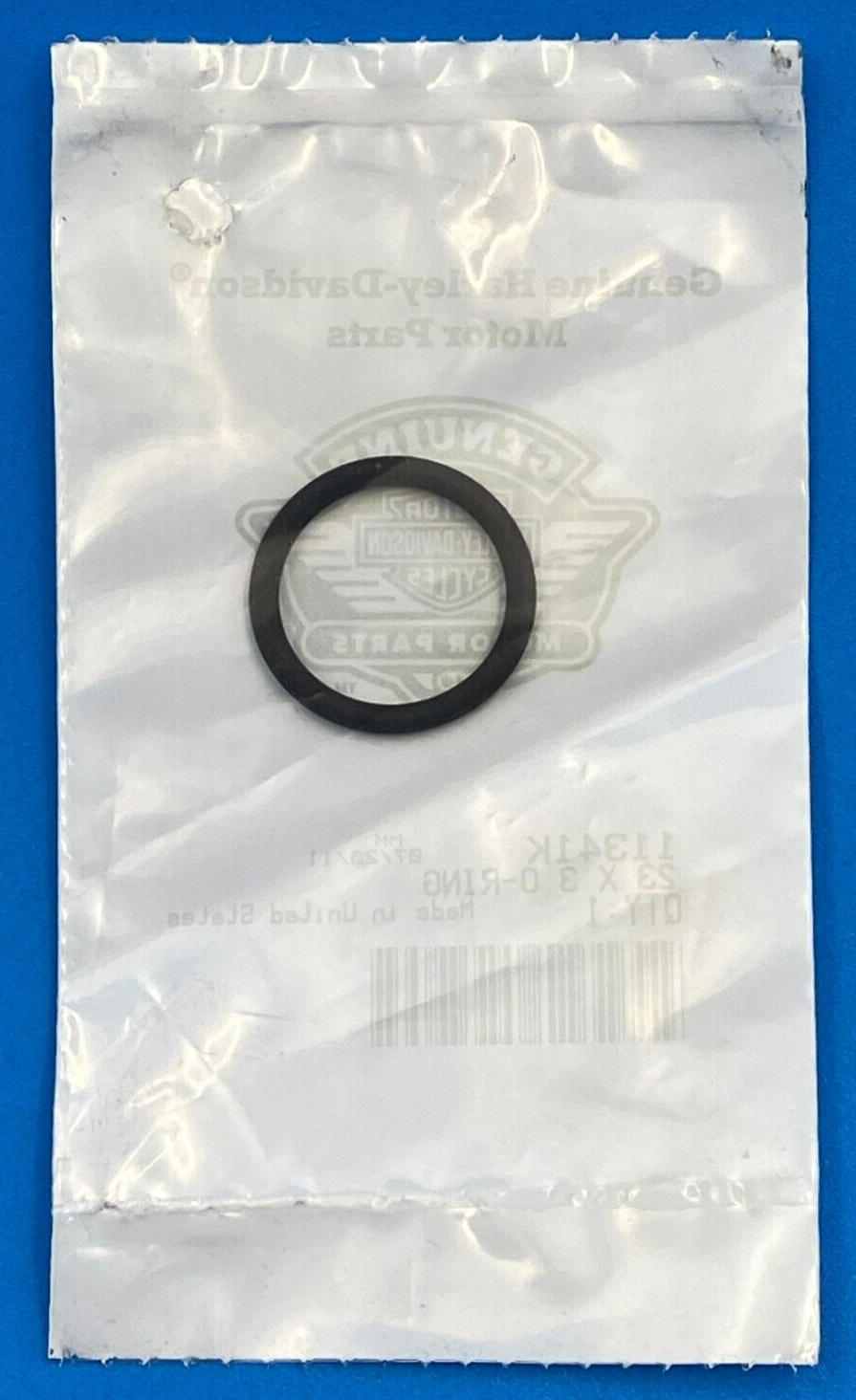New OEM Harley-Davidson 23 x 3 O-ring, Fits V-Rod, 11341K - (1ea)