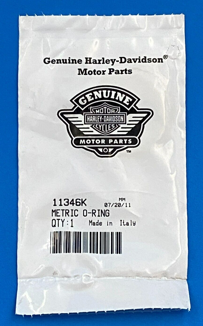 New OEM Harley-Davidson Metric O-ring - 11346K (1ea)