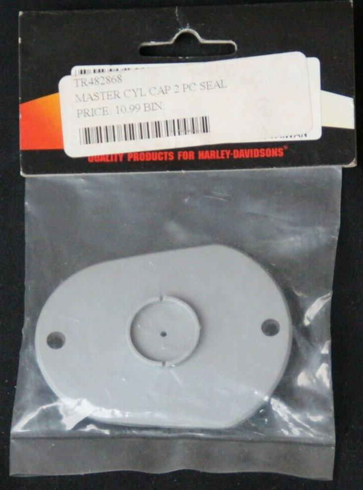 New Biker's Choice Master Cylinder Cap, 2-Piece Seal