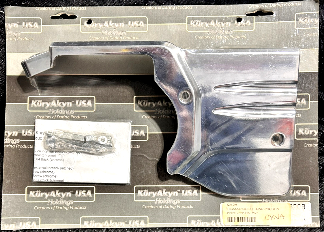 New Kuryakyn Oil Line Cover / Transmission Shroud, '99-'05 Dyna Models, PN 8208