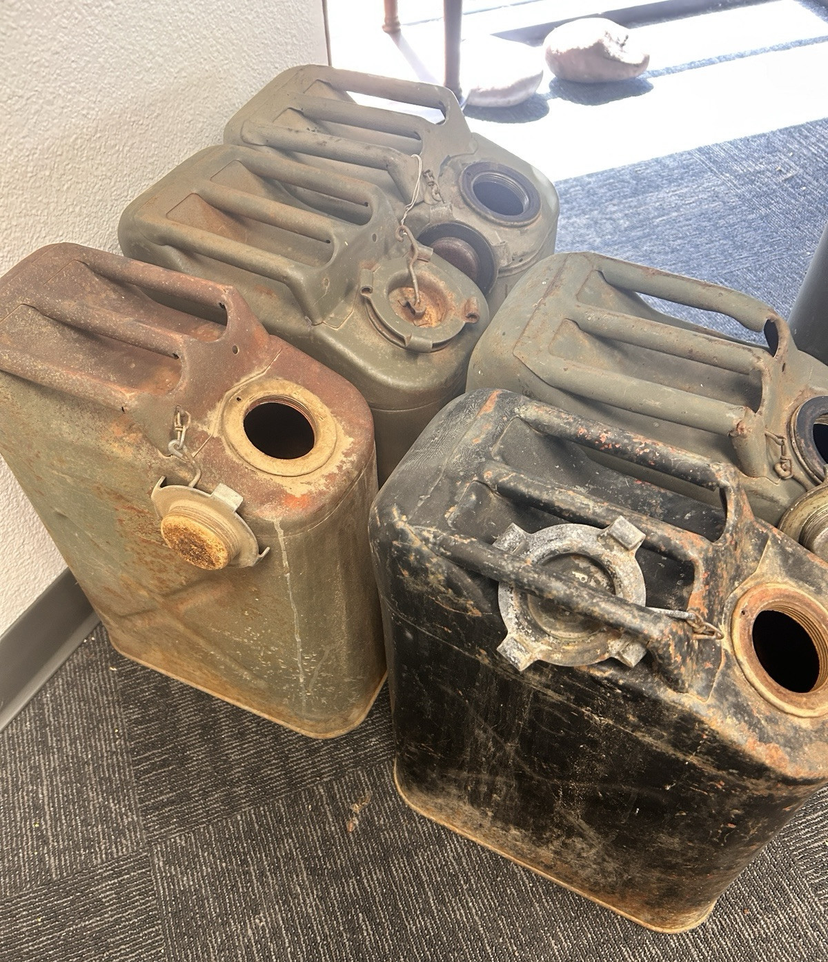 US Marine Corps Jerry Cans, Early 1980s, 5 GAL
