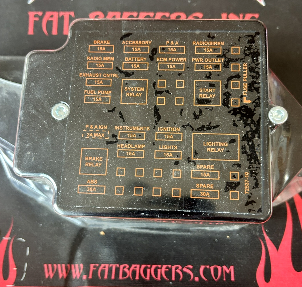 Fat Baggers Fuse Block for Drop Seat Frame Kit, '09-'13 Touring Models, FBI-09DS
