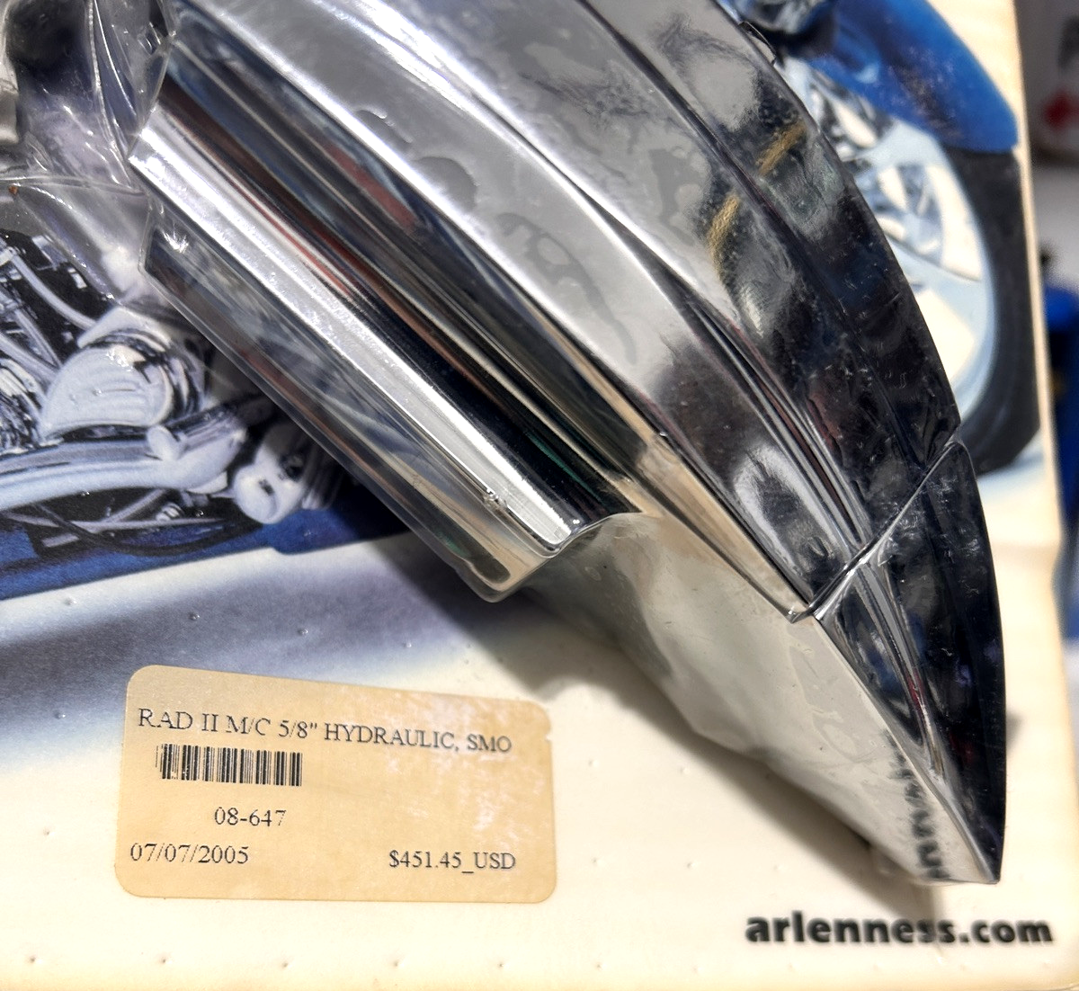 New Arlen Ness Rad II 5/8" Hydraulic Clutch Lever, 08-647