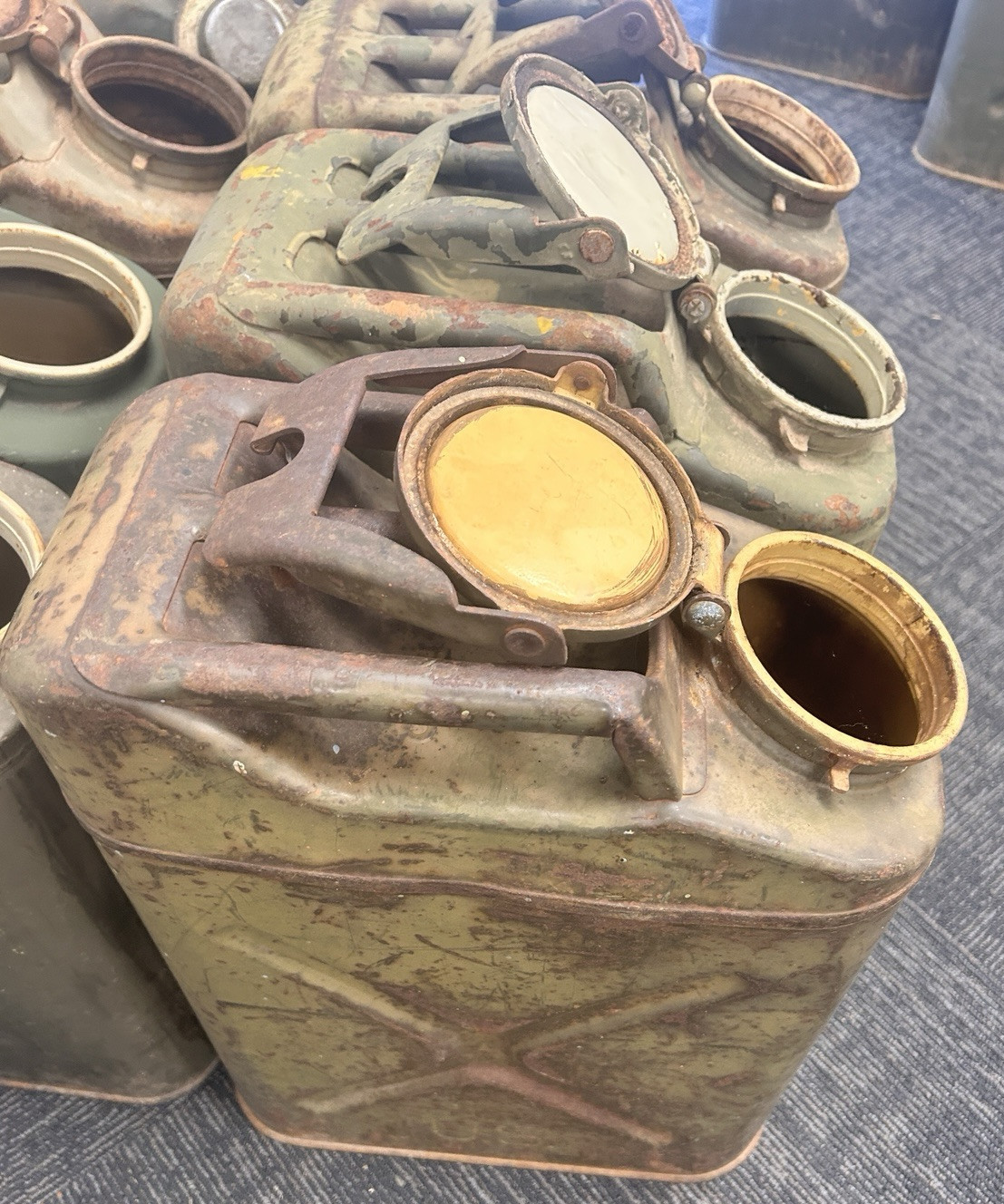 US Marine Corps Jerry Cans, Early 1980s, 5 GAL