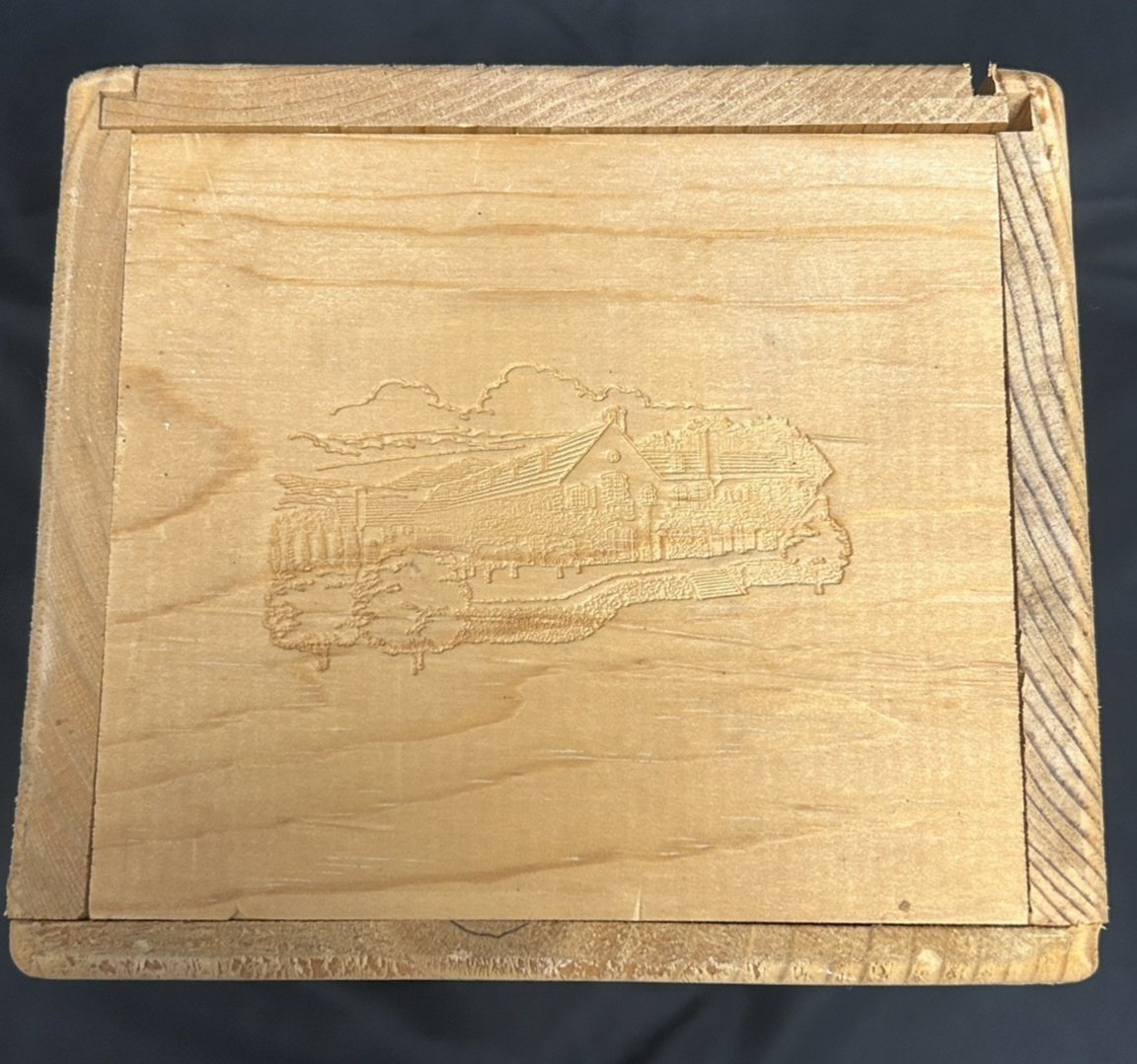 Vintage Jordan Cabernet Sauvignon Alexander Valley Wooden Wine Box