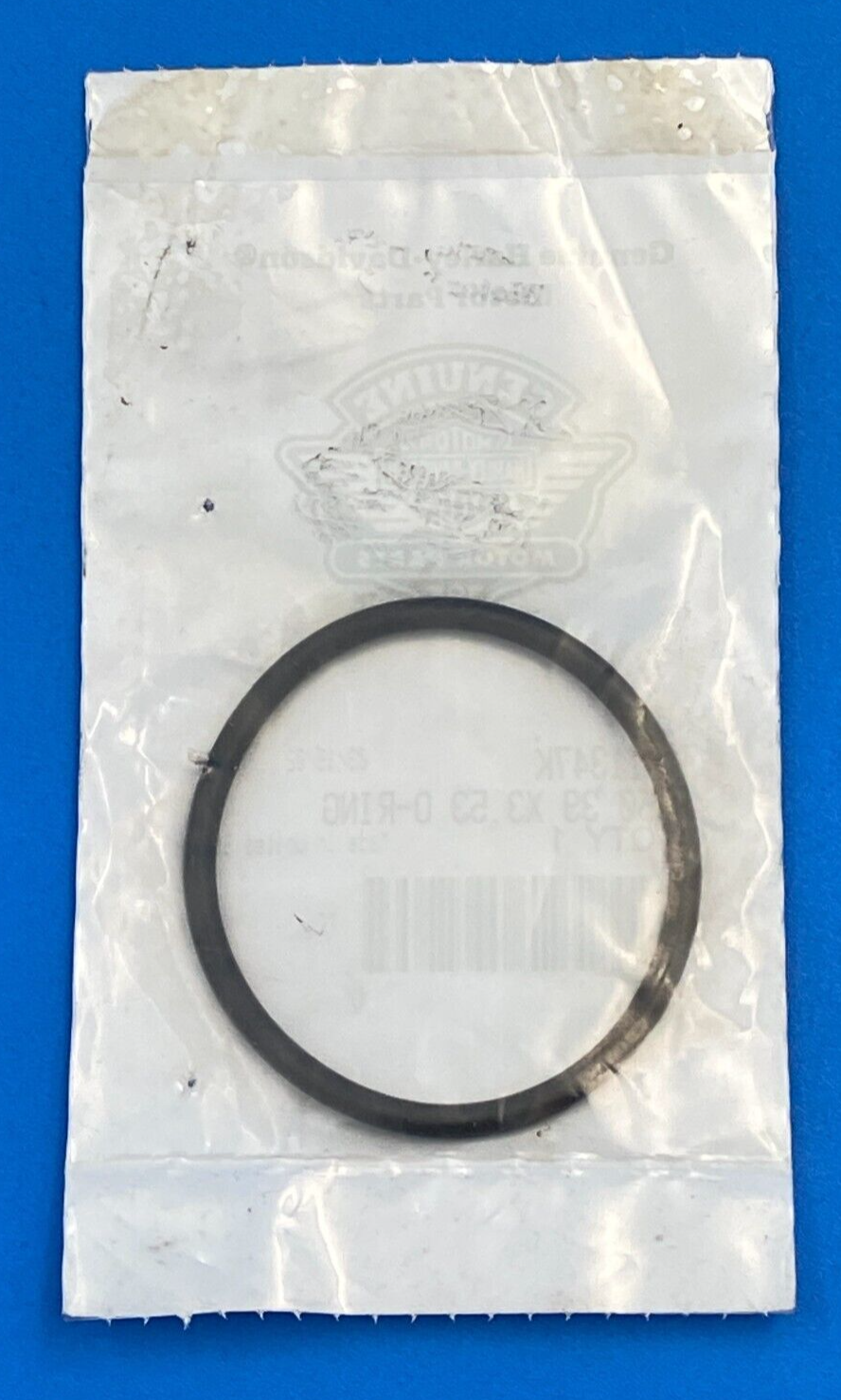 New OEM Harley-Davidson, 5.38mm x 3.53mm O-Ring - 11347K (1ea)