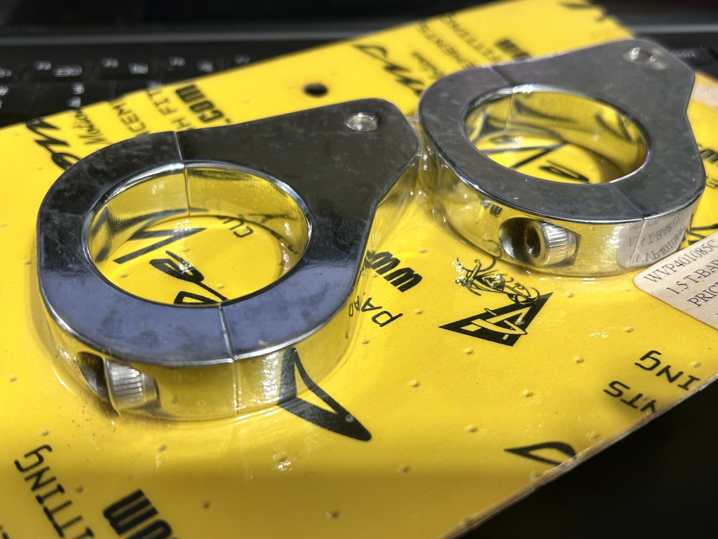 New Cycle Visions 1.5 T-Bar Clamps Only, WVP401085C