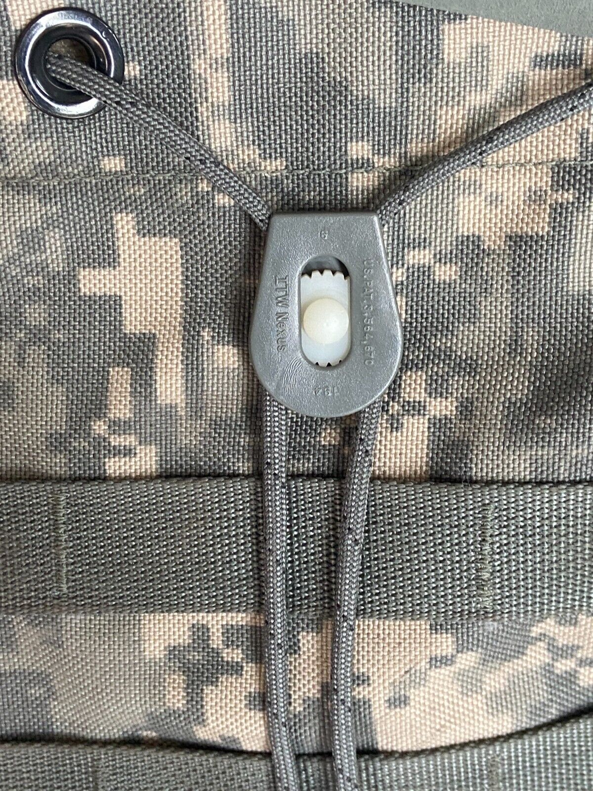 Vintage US Army Large Rucksack, Complete Frame, Pouches, Straps MOLLE II