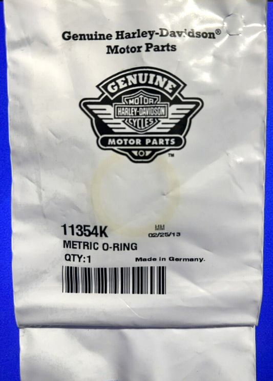 New OEM Harley-Davidson, Metric O-Ring - 11354K (1ea)