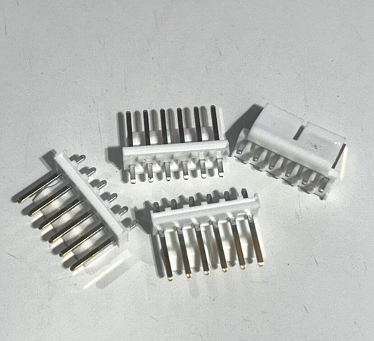 Molex 26-61-4060, VERT PCB HDR 6POS GOLD FRICTION LOCK, 1 Row, 3.69MM (10ea)