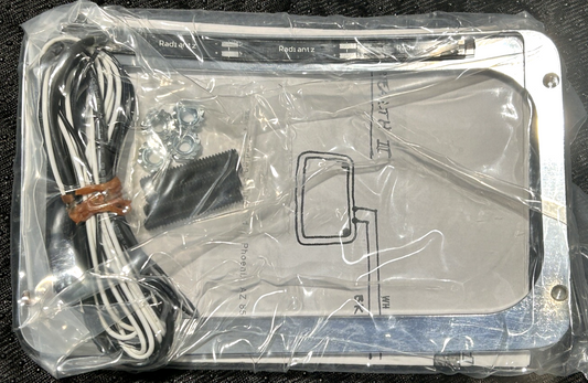 New Paul Yaffe Originals Stealth II License Frame (w/hidden L.E.D.)  PYO:SLP2-C