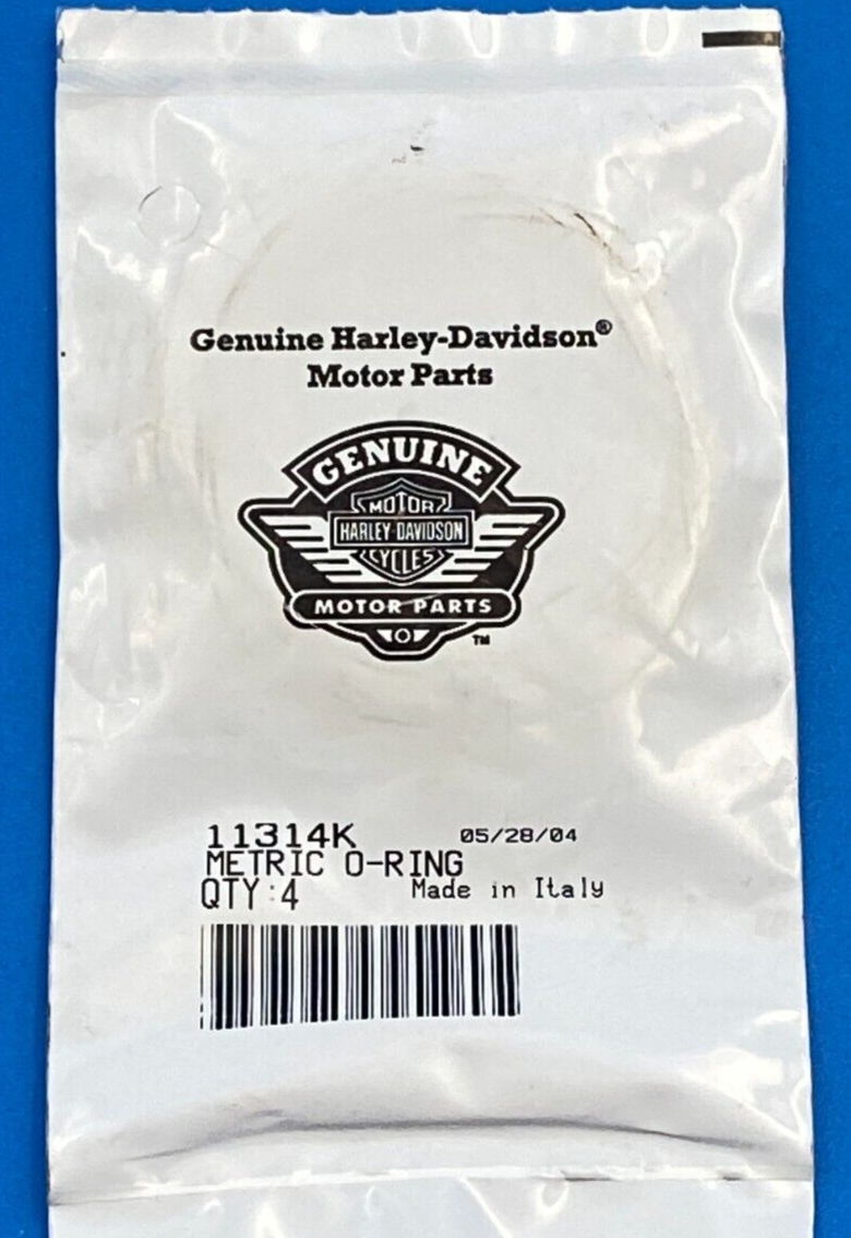 New OEM Harley-Davidson, Metric O-Ring - 11314K (1ea)