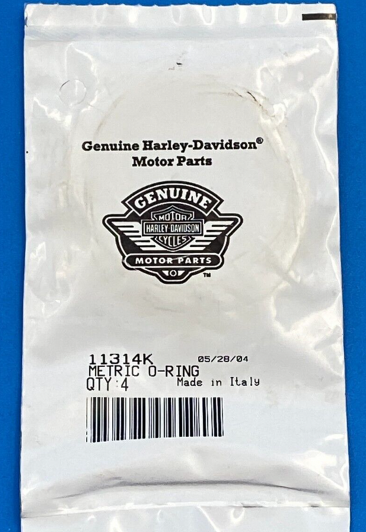 New OEM Harley-Davidson, Metric O-Ring - 11314K (1ea)