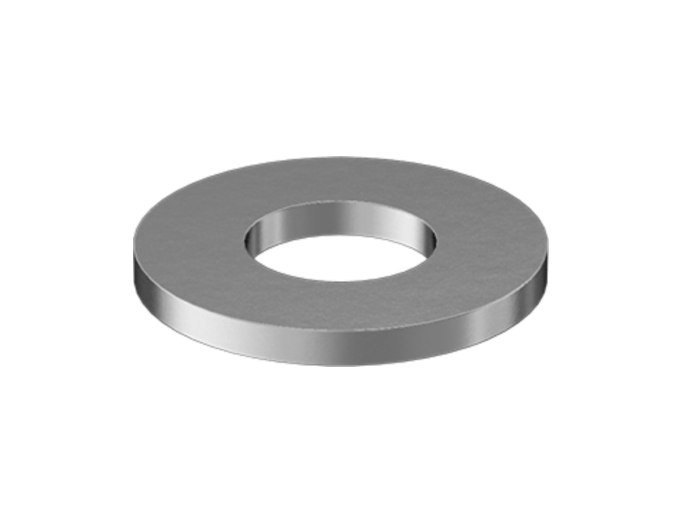 New #10 Flat Washers, 18-8 Stainless Steel (100ea)