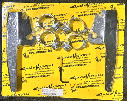 New Cycle Visions Trigger-Lock Mount Kit for Fats/Slims/Batwing Fairings MEB8976