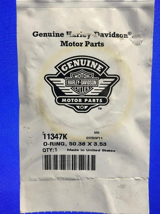 New OEM Harley-Davidson, 5.38mm x 3.53mm O-Ring - 11347K (1ea)